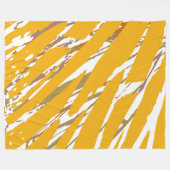 Couverture Polaire Élégance de la brosse dorée (Devant (Horizontal))
