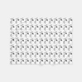 Couverture Polaire Élégance de la femme pastorale (Devant (Horizontal))