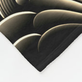 Couverture Polaire "Élégance de sirène teintée Sepia - Imaginaire Vin (Coin)