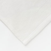 Couverture Polaire Élégance florale Art Abstrait fractal moderne (Coin)