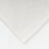 Couverture Polaire Élégance florale Art Abstrait fractal moderne (Coin)