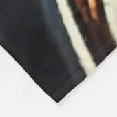 Couverture Polaire Elégance gothique enchantée - Noir & Or Luxueux (Coin)