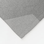 Couverture Polaire Élégant 25e anniversaire de Mariage d'argent (Coin)