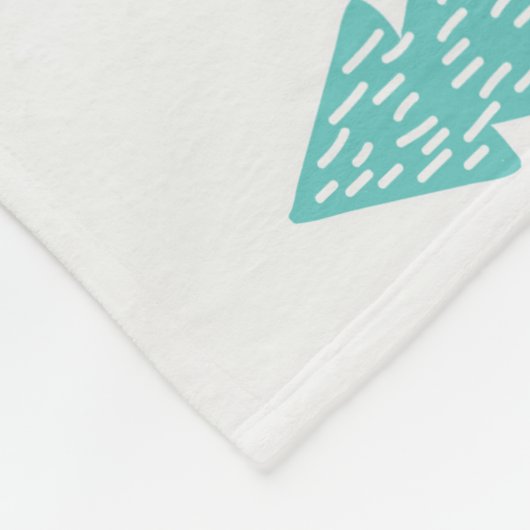 Couverture Polaire Élégant arbre de conception de flocon de neige de  (Coin)