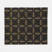 Couverture Polaire Elegant Art Deco style seamless repeat pattern wit (Devant (Horizontal))