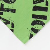 Couverture Polaire Élégant, caractère noir d'orphelin, motif de (Coin)