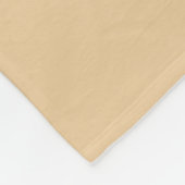 Couverture Polaire Elégant chien Père Noël Joyeux Noël Retro Mustard (Coin)