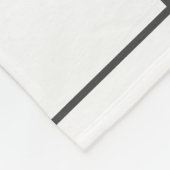 Couverture Polaire Élégant Collage de photos M. & Mme Mariage 6 (Coin)