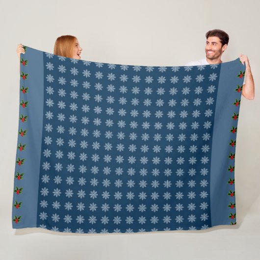 Couverture Polaire Élégant Cute Simple Noël Moderne (En situation)