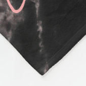 Couverture Polaire Élégant faux rose en or confetti image en marbre n (Coin)