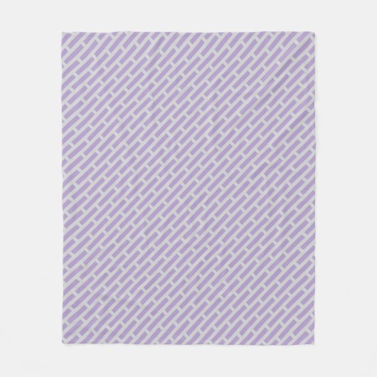 Couverture Polaire Elegant Geometric All-Over Pattern (Devant)