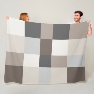 Couverture Polaire Élégant Harmonie des couleurs Moderne Design éléga