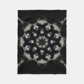 Couverture Polaire Elégant Mandala (Devant)