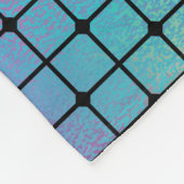 Couverture Polaire Elegant Modern Colorful Squares Tiles | (Coin)