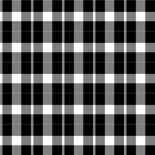 Couverture Polaire Elegant Modern Plaid Throw with Custom Monogram