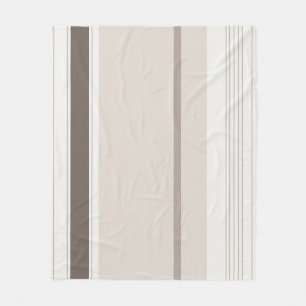 Couverture Polaire Élégant moderne Brown couleur beige Harmonie