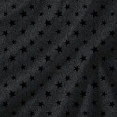 Couverture Polaire Élégant moderne chic Black Star Motif