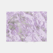 Couverture Polaire Élégant Motif Abstrait chic violet (Devant (Horizontal))