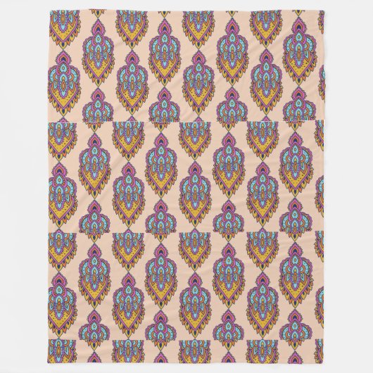 Couverture Polaire Elegant pattern fleece throw blanket (Devant)