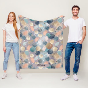 Couverture Polaire Élégant point de Parties scintillant et brosse Abs
