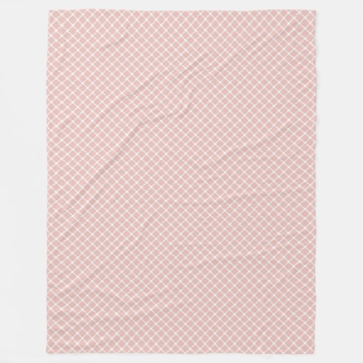 Couverture Polaire Élégant Rose Gold Plaid Thon pour Luxe Vibes (Devant)