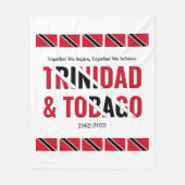 Couverture Polaire Élégant TRINIDAD TOBAGO (Devant)