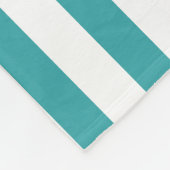 Couverture Polaire Elégant Vert Blancs Couleur tendance Décorative (Coin)