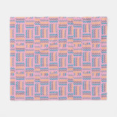 Couverture Polaire Élégant Zigza élégant (Devant (Horizontal))