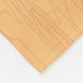 Couverture Polaire Élégante 5ème anniversaire de Mariage de bois (Coin)