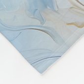 Couverture Polaire Elégante aquarelle à fleurs florales d'Aquarelle (Coin)