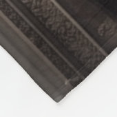 Couverture Polaire Élégante bibliothèque d'hiver (Coin)