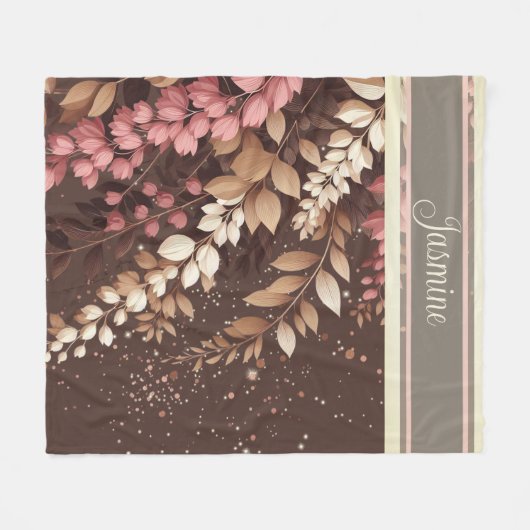 Couverture Polaire Elégante Cascade Laburnum (Devant (Horizontal))