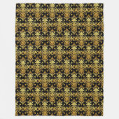 Couverture Polaire Elégante Collection Florale Luxe tendance (Devant)