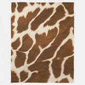 Couverture Polaire Élégante collection populaire de vache Faux cuir (Devant)