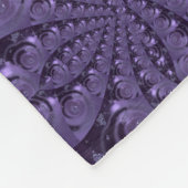 Couverture Polaire Élégante étincelle Royale Purple Liquide (Coin)
