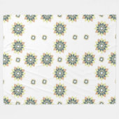 Couverture Polaire Élégante Étoile géométrique moderne éclate (Devant (Horizontal))