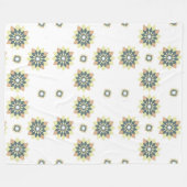 Couverture Polaire Élégante Étoile géométrique moderne éclate (Devant (Horizontal))