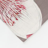 Couverture Polaire Elégante Fleur de cerise asiatique Oriental (Coin)