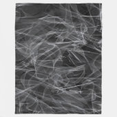 Couverture Polaire Élégante Fumée - Esthétique mystique (Devant)