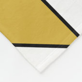 Couverture Polaire Elégante Parties scintillant or Herringbone Chevro (Coin)