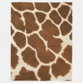 Couverture Polaire Elégante Vache Faux Cuir Collection populaire (Devant)