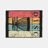 Couverture Polaire Éléments de tableau périodique de golf sur disque (Devant (Horizontal))