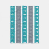 Couverture Polaire Éléments nautiques du bateau Motif (Devant)