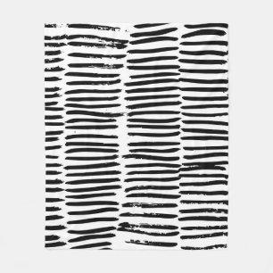 Couverture Polaire Éléments Verticaux : Style Sans Mer Dessiné À La M