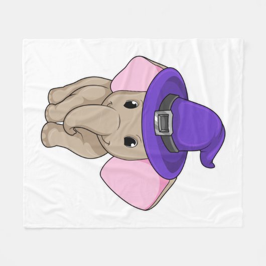 Couverture Polaire Elephant (Devant (Horizontal))