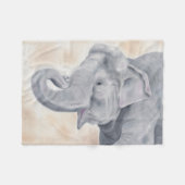 Couverture Polaire Eléphant (Devant (Horizontal))