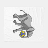 Couverture Polaire Elephant à Handball Sports (Devant (Horizontal))