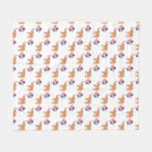 Couverture Polaire Éléphant ballon (Devant (Horizontal))