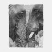 COUVERTURE POLAIRE ELEPHANT COUPLE (Devant)