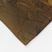 Couverture Polaire Éléphant dans le coucher du soleil (Coin)